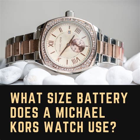 watch battery for michael kors